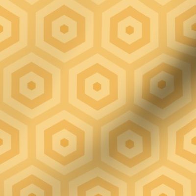 Geometric Pattern: Hexagon Hive: Lemon
