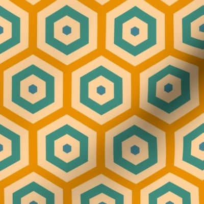Geometric Pattern: Hexagon Hive: Lily
