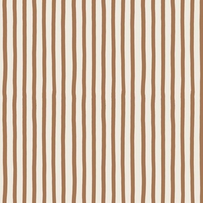 Vertical lines in soft brown