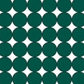 repeating dots (forest green)