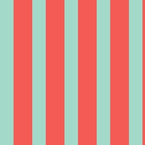 Summer Mint Stripes 12x12