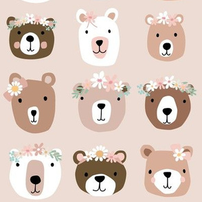 Teddy Bears in Flower Crowns