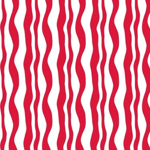 Red Groovy Stripes small