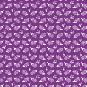 Purple Hedgehogs