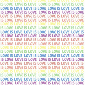 Love is love small white