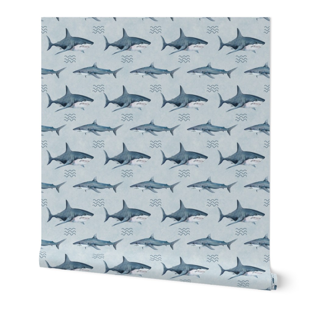 Bigger Scale When the Shark Bites on Grey