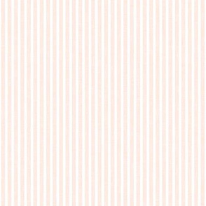 small stripes - linen textured stripes - pale pink - LAD21