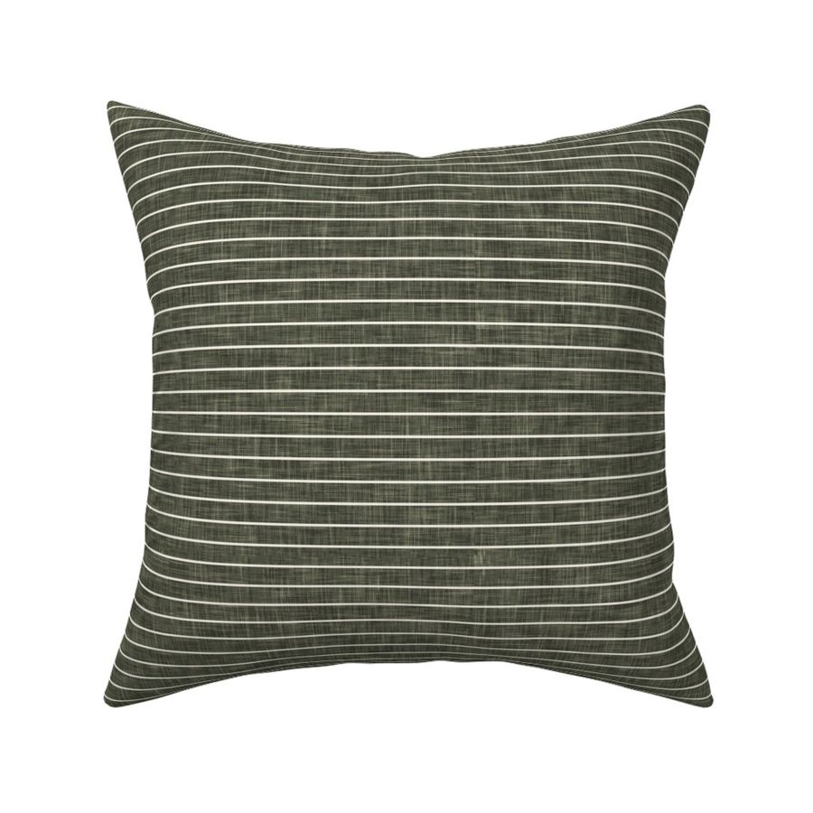 skinny stripes - olive green - LAD21