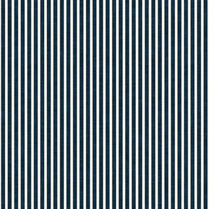 small stripes - linen textured stripes - dark blue - LAD21