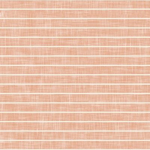 skinny stripes - spa peach - LAD21