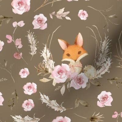 pink fox brown