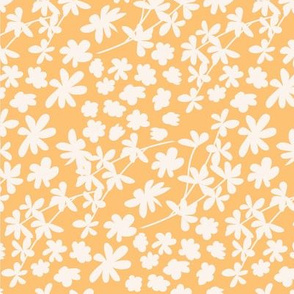 Folk Floral Light Orange