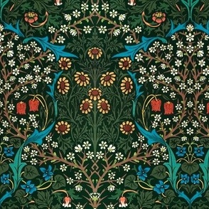 Blackthorn by William Morris, 1892--Larger