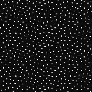 Dotty Spot - mini micro dot - black and white