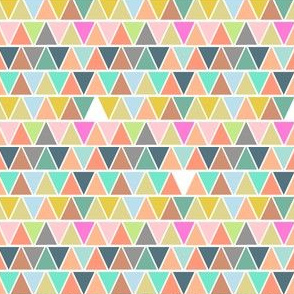 pastel triangles