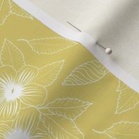 Hibiscus Ouline Yellow by DEINKI Small Scale