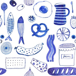 Bon appetit!_Blue _ chef_ food