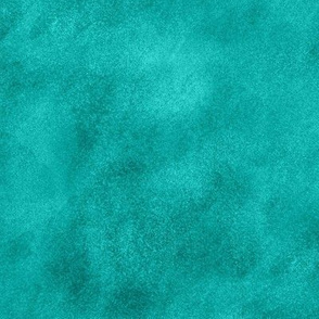 Watercolor Texture - Deep Turquoise Color