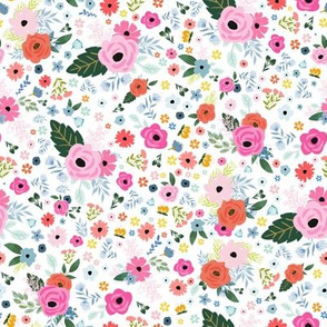 8" Brave Girl Florals