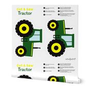 Cut and Sew Farm Tractor Toy 