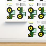 Cut and Sew Farm Tractor Toy 