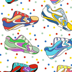Shoes Fabric, Wallpaper and Home Decor | Spoonflower