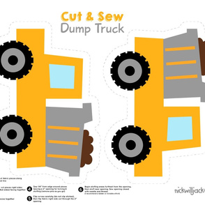 Cut and Sew Construction Dump Truck-29