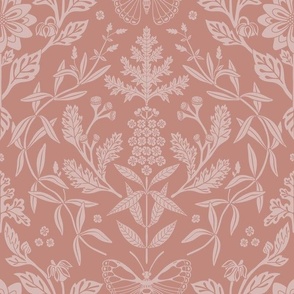 Medium // Damask Damask // Dusty Rose