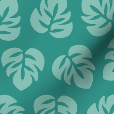 Split-leaf Philodendron Pattern