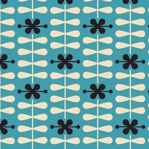 Pattern 0097c -art deco flowers