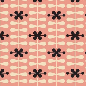 Pattern 0097d - art deco flowers