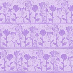 Spring Flower Garden - Lavender