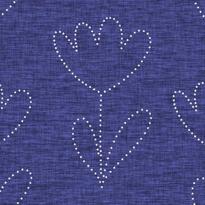 Flower Constellations on  Purple Sky