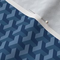 Cube Weave - Blue