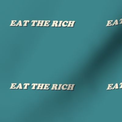 Eat the Rich in Blue 