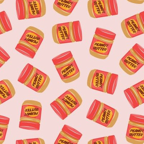 Peanut Butter  Jars - pink - LAD21