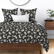 Gamer Girl Charcoal Linen Rotated - large scale