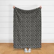 Gamer Girl Charcoal Linen - medium scale