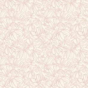 Meadow Flowers - Ditsy mini floral - Dusty Candy Pink 