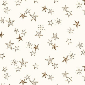 Super Star - Small Brown cream