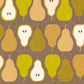Pears {Grey} large