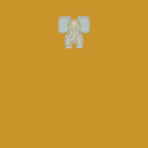 We love elephants single yellow 