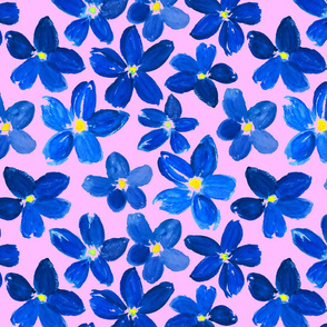 Blue-Flowers-Pink