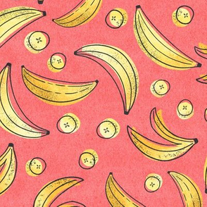 This Pattern is Bananas - Orange