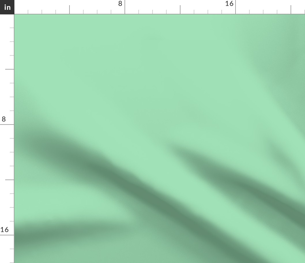 Light Mint Green Solid Color Fabric