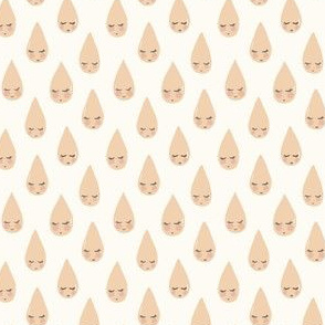 Raindrops // Small novelty print - Apr