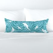 Waterways | Free On The Sea | Large | Sea Green