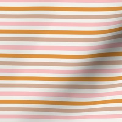 small ice cream stripes fabric - retro stripes fabric, ice cream coordinate