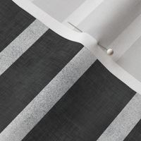 Mod Chalk Horizontal Stripes (charcoal) 10"