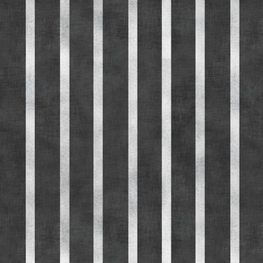 Mod Chalk Vertical Stripes (charcoal) 14"